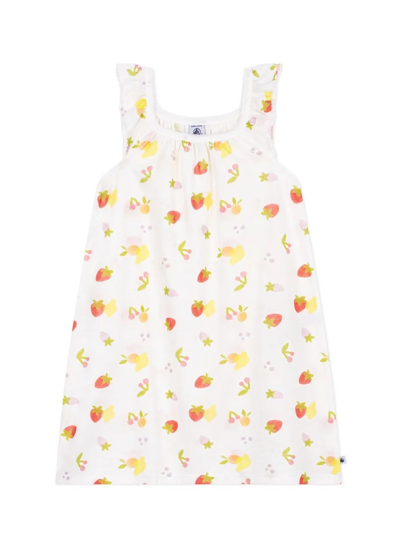 Petit Bateau Children's fruit print cotton nightdress